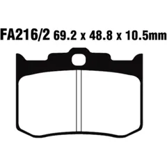 EBC Bremsklötze Standard für Motorräder 7320045