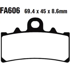 Bremsklotz Standard EBC Alternative: 7875339 passend für: BMW G, C, CE04