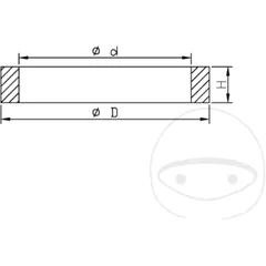 Oil seal kit kyb