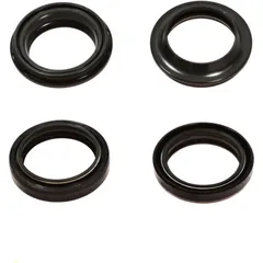Fork oil seal kit 37X49X8/10 inc dust cap for: Kawasaki GPZ, ZZR, ZL