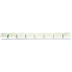 Lead Balance Weight for Motorcycles – Self-Adhesive Chrome 40g
