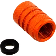 Ventilkappe Alu orange für Motorräder