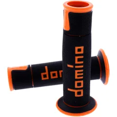 Griffgummi A450 schwarz/orange für Domino