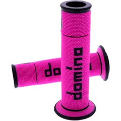 Griffgummi A450 Schwarz/Rosa für Motorräder