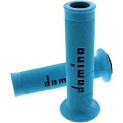 Griffgummi A010 CYAN/schwarz Domino 22/26mm