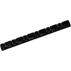 Klebegewicht Eisen Riegel 45 g schwarz für Motorräder