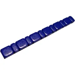 Iron Adhesive Balance Weights for Motorcycles 5/2.5g 15x 45g Blue