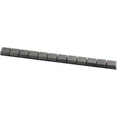 Klebegewicht Zink selbstklebend 60G 5g Inhalt 20 Stück silber matt