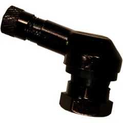 JMP Aluminium Winkelventil schwarz 11.3 mm für Motorräder