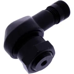Aluminium Ventil gewinkelt schwarz 11.3 mm für Motorräder