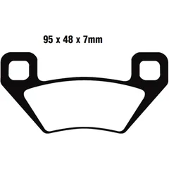 Bremsklotz Standard EBC passend für: Arctic Cat/Textron Cat, Alterra, XC