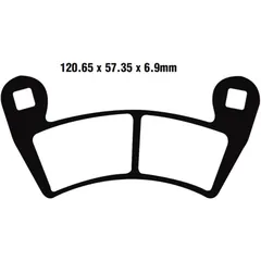 Bremsklotz Standard EBC passend für: Polaris General