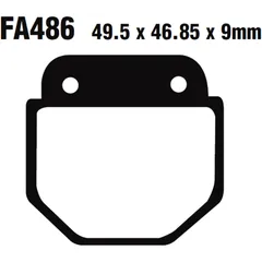 EBC Bremsklötze Standard für Motorräder 7370016