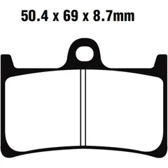 Bremsklotz Standard Scooter EBC passend für: Yamaha XP 7370028