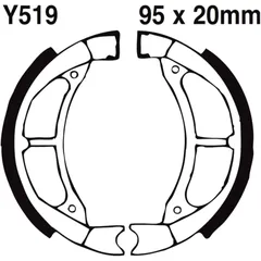 Bremsbacken mit Feder EBC passend für: Yamaha EC - 03, CY, YJ