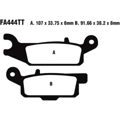 Bremsklotz Standard EBC passend für: Yamaha YFM 7370043