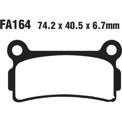Brake pads std ebc FA164