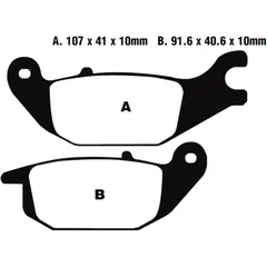 Bremsklotz Standard Scooter EBC passend für: Yamaha MW