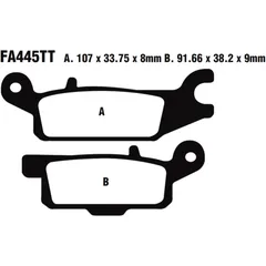 Bremsklotz Standard EBC passend für: Yamaha YFM 7370063