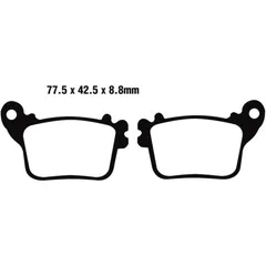 Bremsklotz Semi - Sinter V EBC passend für: Kawasaki ZX - 10R, ZX - 6R, ZX - 10RR