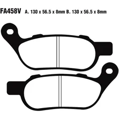 Bremsklotz Semi-Sinter V für Cruiser und Touring Bikes 7370082