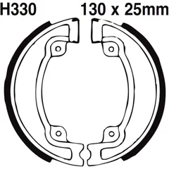 Bremsbacken mit Feder EBC gerillt passend für: Honda XL, CR, CG, XR, E - Ton EXL, DXL