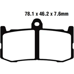 Bremsklotz Sinter GPFAX EBC Alternative: 7870068 passend für: Triumph Daytona