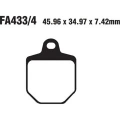 Bremsbeläge Bremsklotz Standard EBC FA4334