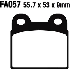 Bremsklotz Semi - Sinter V EBC passend für: BMW R 7370192
