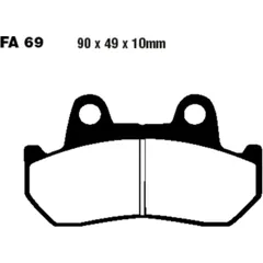 Bremsklotz Semi - Sinter V EBC passend für: Honda CB, VF, CX, XL