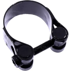 Auspuffschelle 35 mm schwarz für Motorräder