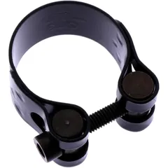 Auspuffschelle 38 mm schwarz für Motorrad
