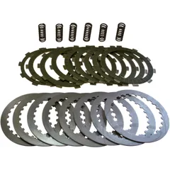 Clutch kit aramid EBC plates discs & springs for: Honda CB, CBF, CBR