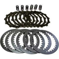 Clutch kit EBC plates discs & springs for: Kawasaki KLE