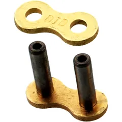 DID Hohlnietschloss Gold/Schwarz 428NZ