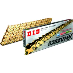 DID X-RING KETTENROLLEN GOLD/GOLD 520ZVMX METRE PRO KETTENG