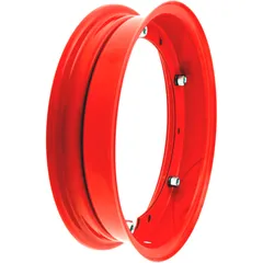 Felge Zweiteilig rot 2. 1 X 10 passend für: Vespa PX, PK, V, N
