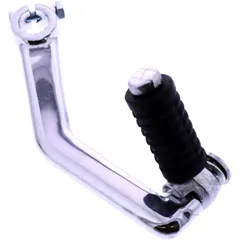 Kickstarter Hebel silber passend für: Piaggio Zip, Free, TPH, Aprilia SR, Scarabeo, Mojito