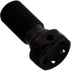 Hohlschraube M10 x 1.25 Alu Racing schwarz