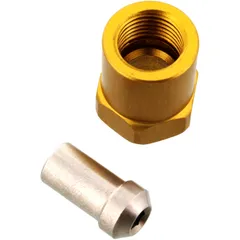 Beweglicher Innengewindeadapter Vario TYP610 IGL M10 x 1 gold