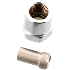 Beweglicher Innengewinde-Vario TYP611 IGL M10 x 1 chrom für Motorräder