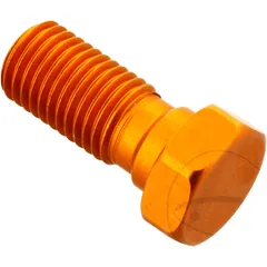 Hohlschraube M10 x 1.25 Alu orange