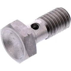 Hohlschraube M8X1.25 aus Edelstahl in Silber