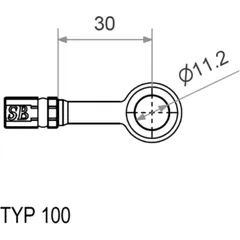 Vario HD TYP100 11.2 mm 0° silber