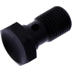 BANJO BOLT M10X1 BLACK STAINLESS STEEL