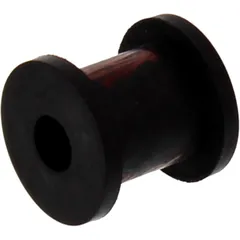 Durchführtülle 7X14X15 schwarz für Stahlflexleitungen