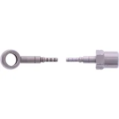 Bremsschlauch Stahlflex Kit Anschluss silber 1TLG passend für: BMW R