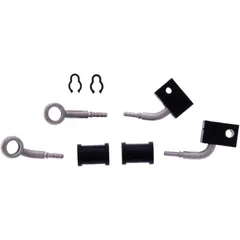 Bremsschlauch Stahlflex Kit Anschluss silber 2 - teilig passend für: Honda CB