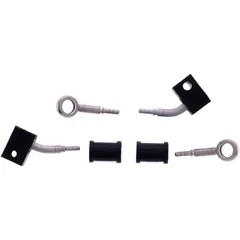 Bremsschlauch Stahlflex Kit Anschluss silber 2 - teilig passend für: Honda CBF 7576058