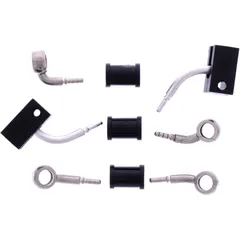 Bremsschlauch Stahlflex Kit Anschluss silber 3 - teilig passend für: Honda CBR